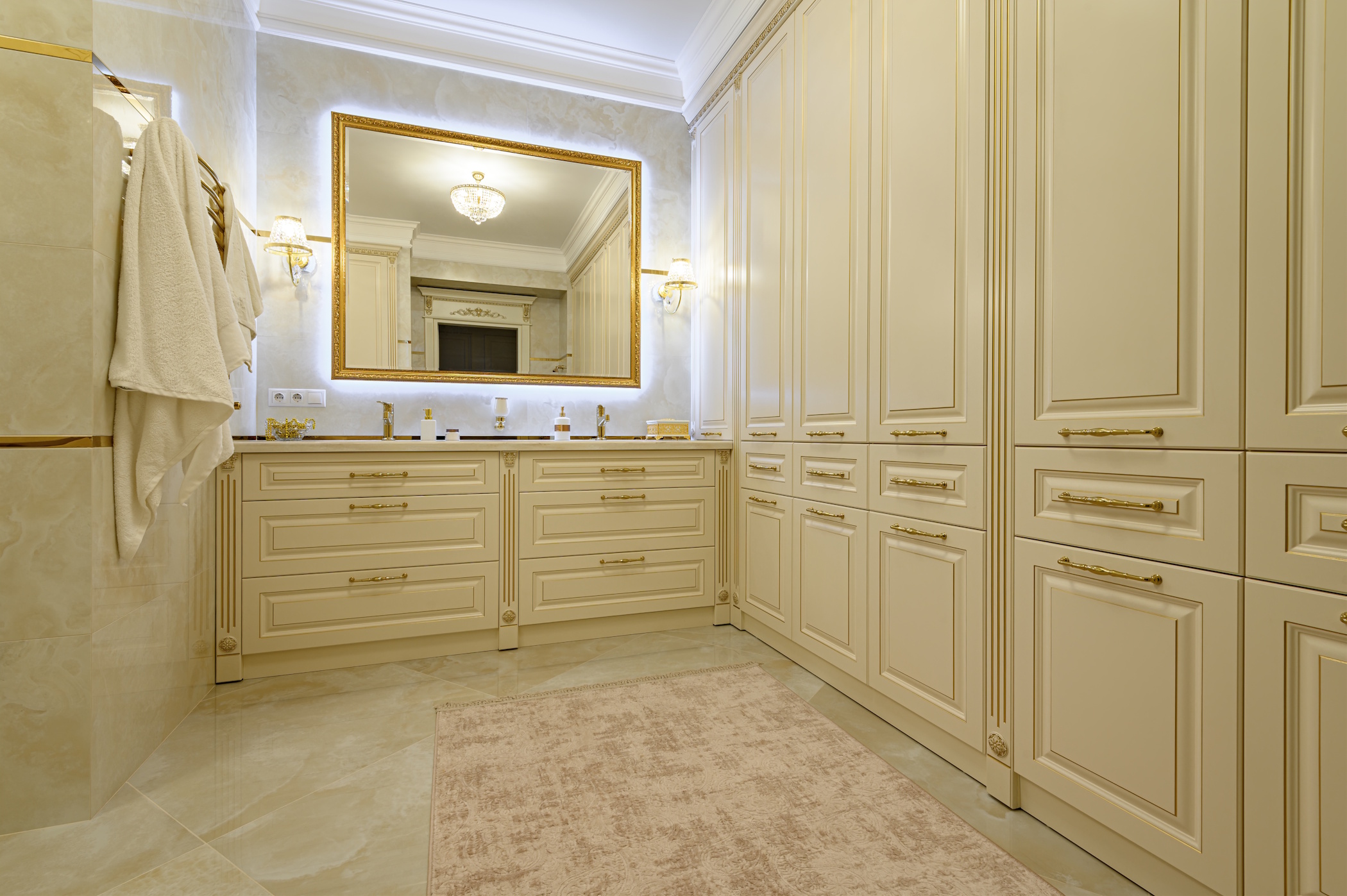 mobila la comanda Sinaia pentru dormitor matrimonial modern